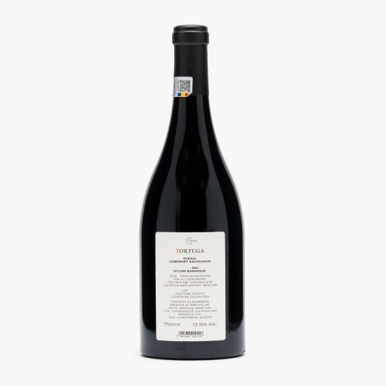 Vin roșu sec Syrah & Cabernet Sauvignon, 13.9%, 0.75l
