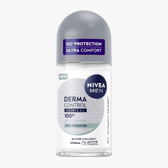 Deodorant antiperspirant roll-on Men Derma Control Clinical 50ml