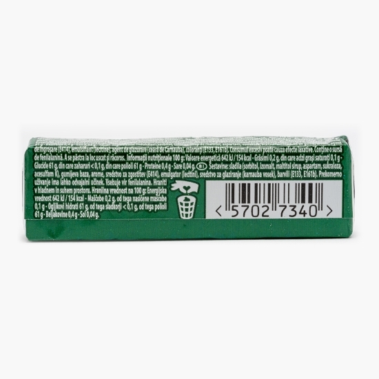 Gumă de mestecat aromă mentă, fără zahăr 14g