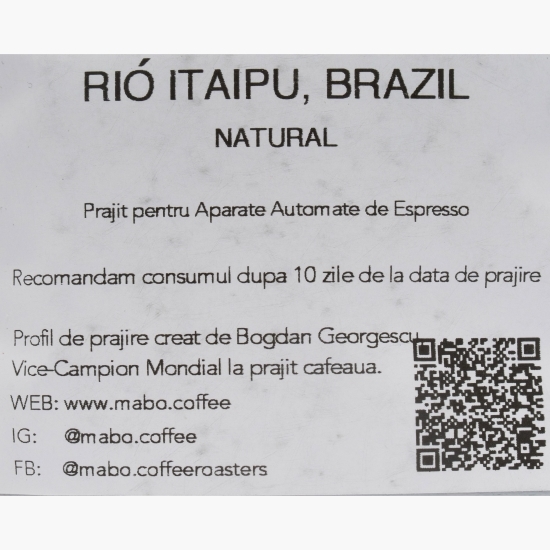 Rio Itaipu 500g cafea de specialitate, boabe