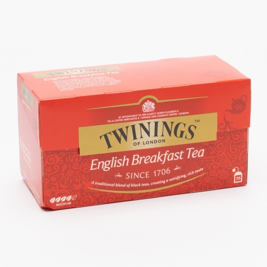 Ceai negru english breakfast 25 plicuri