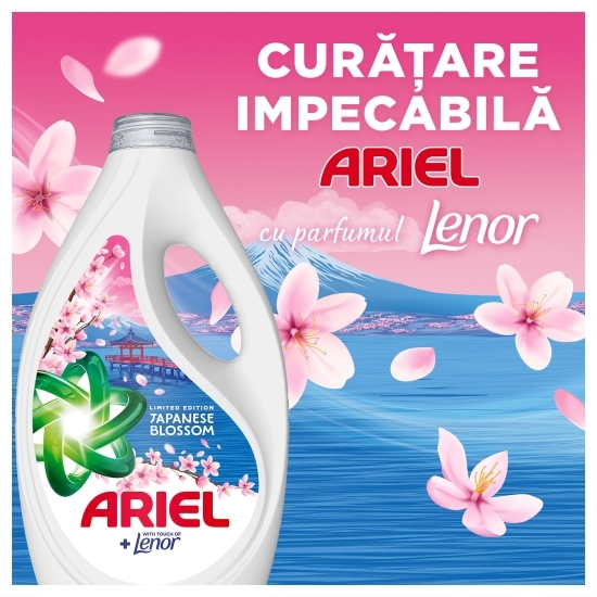 Detergent de rufe lichid Japanese Blossom, 80 spălări, 3.6l