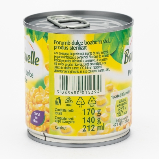 Porumb dulce boabe 170g