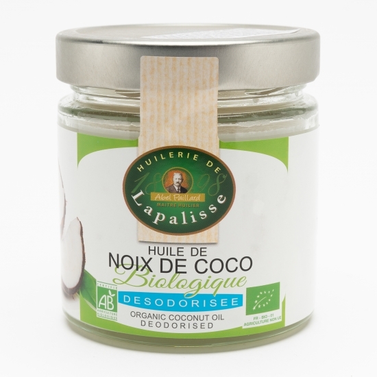 Ulei de cocos virgin eco dezodorizat (gust neutru), pentru gătit 300ml