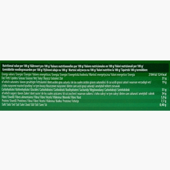 Cookies Dubai cu 45% cremă de fistic și cataif 128g