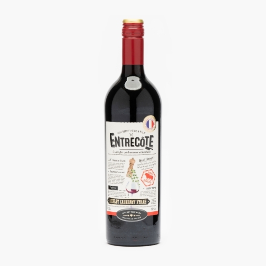 Vin roșu sec Entrecôte, 14%, 0.75l