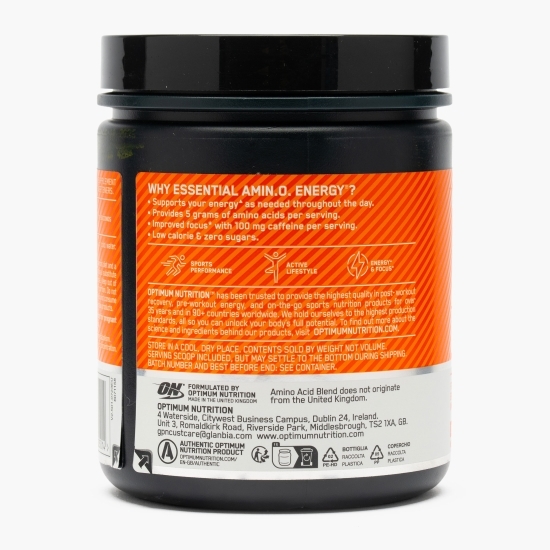 Aminoacizi Pre Workout Amino Energy, aromă de portocale, 270g
