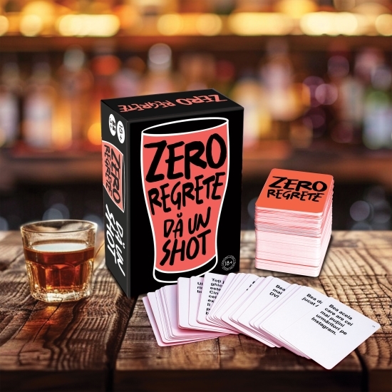 Board game "Zero regrete, dă un shot!", +18 ani