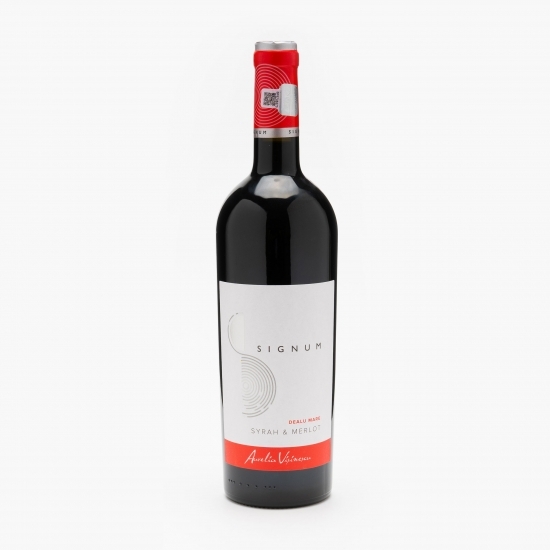 Vin roșu sec Syrah&Merlot, 14%, 0.75l