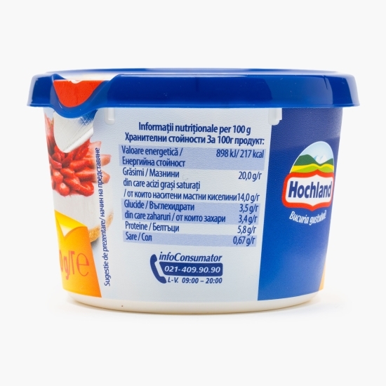 Cremă de brânză proaspătă Clasic, cutie mare 350g