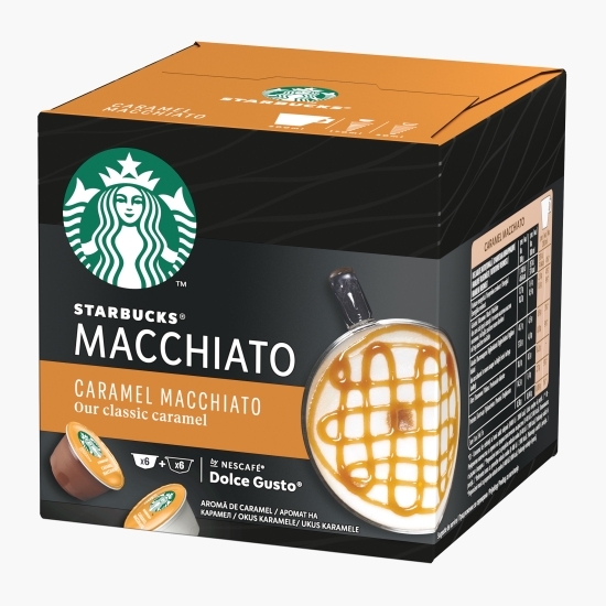 Capsule cafea Caramel Macchiato 6 băuturi, 127.8g