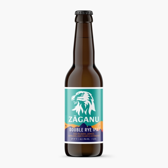 Bere artizanală Double Rye IPA, sticlă 330ml