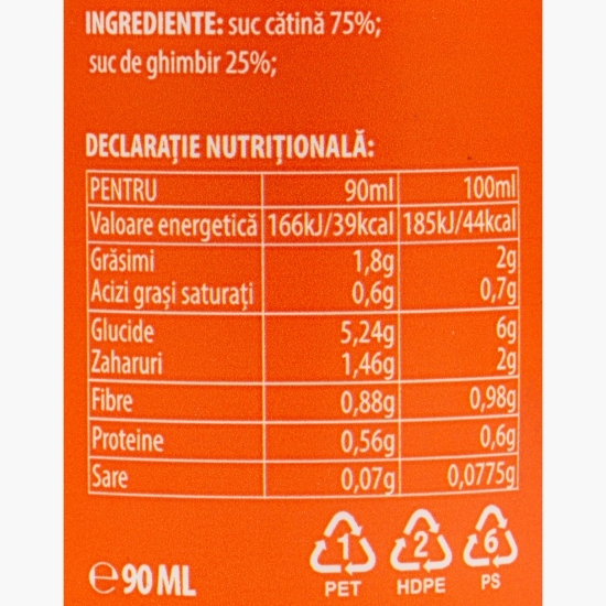 Shot de cătină și ghimbir Health, 90ml