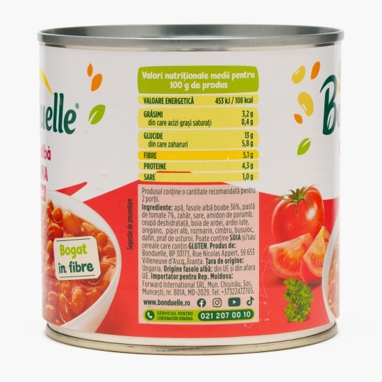 Fasole albă în sos tomat 430g