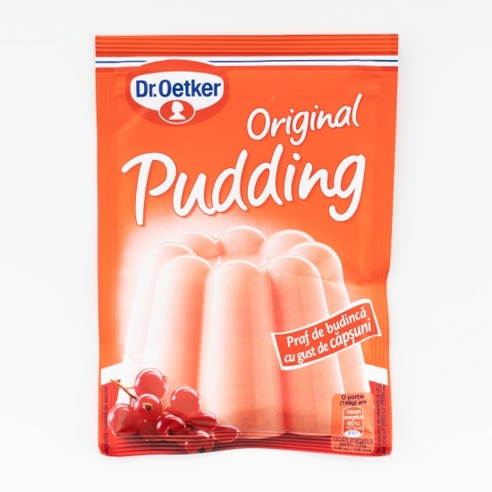 Praf de budincă Original Pudding cu gust de căpșuni 40g
