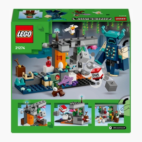 Întâlnirea cu temnicerul, 21274 Minecraft™, 238 piese, +7 ani