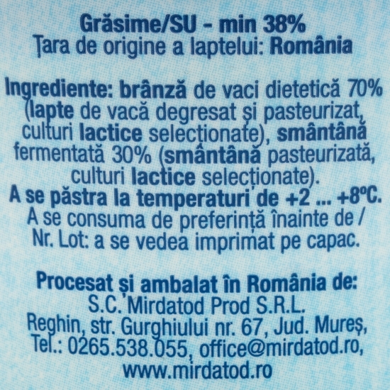 Brânză Făgăraș de Ibănești 8% grăsime 185g
