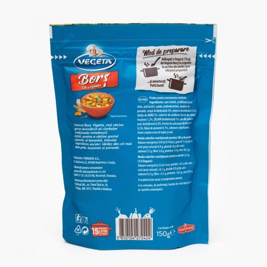 Condiment pentru borș cu legume 150g