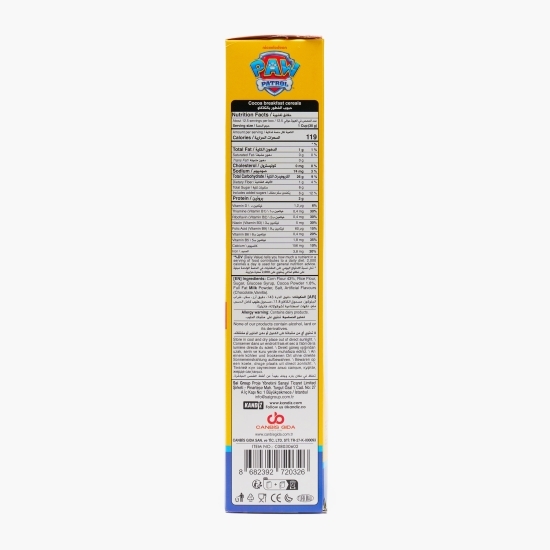 Cereale cu ciocolată Paw Patrol Choco Pops 375g