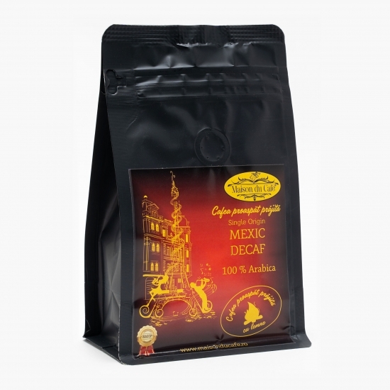 Cafea boabe decafeinizată origine Mexic 250g