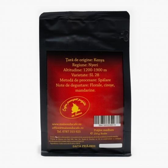 Cafea boabe origine Kenya 250g