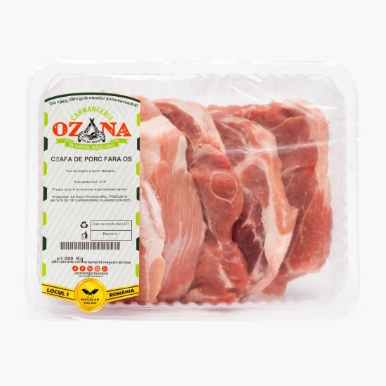 Ceafă de porc fără os 1kg