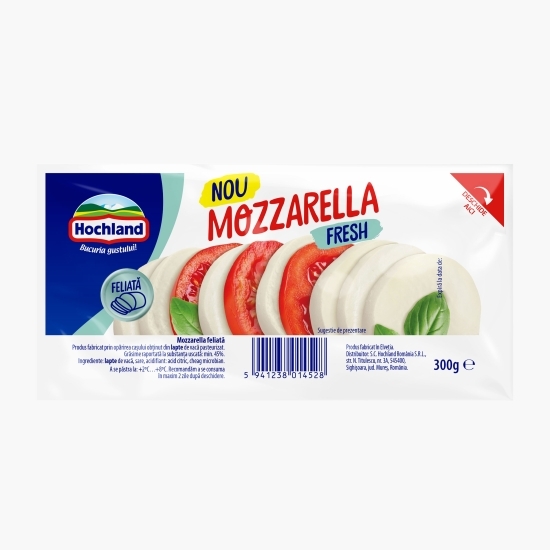 Mozzarella feliată Fresh 300g