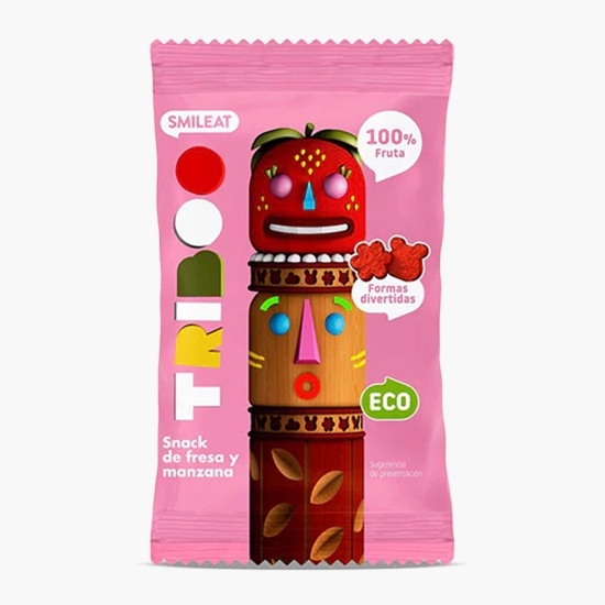 Gustare eco din căpșuni și mere Triboo 25g