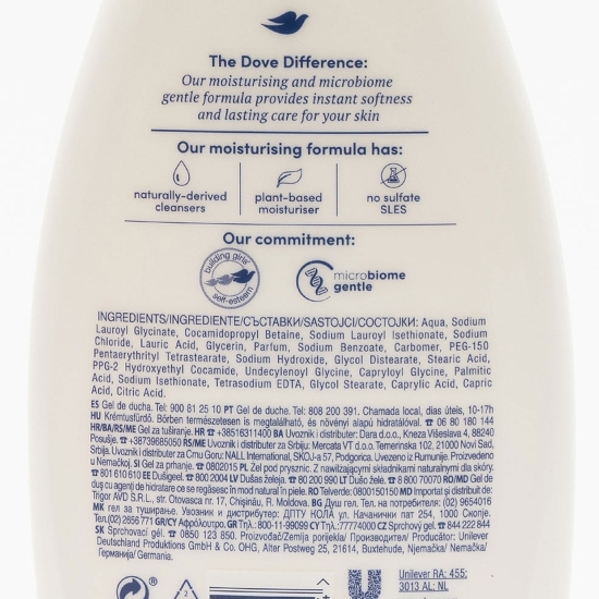 Gel de duș Sensitive 500ml