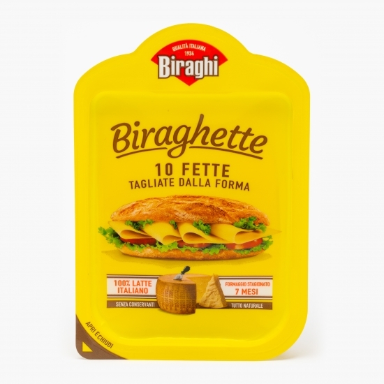 Brânză tare maturată felii 120g