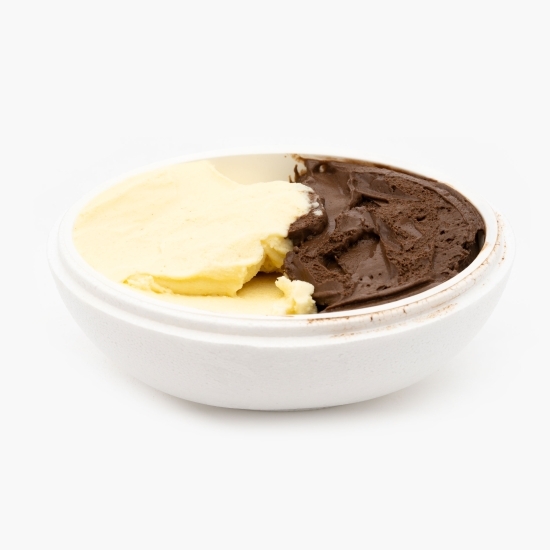 Înghețată italiană artizanală (gelato) ciocolată ecuador + vanilie de madagascar 300g