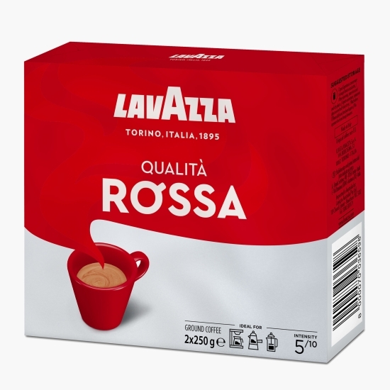 Cafea măcinată Qualita Rossa Duo Pack, 2x250g