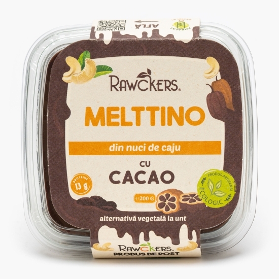 Pastă tartinabilă Melttino din nuci de caju cu ciocolată eco 200g