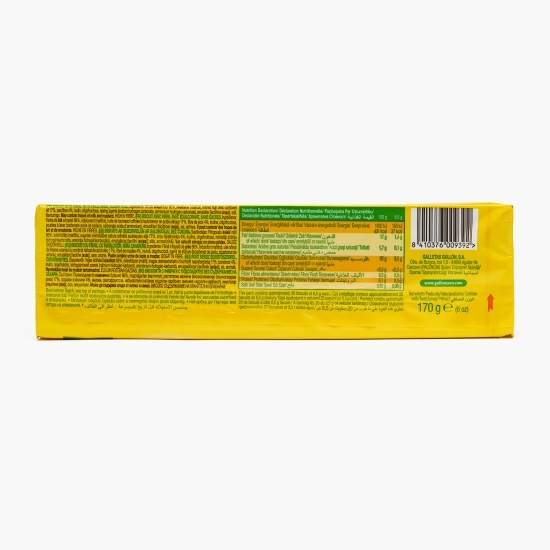 Biscuiți cu fibre fără zahăr 170g