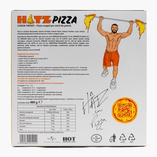 Pizza cheese 480g