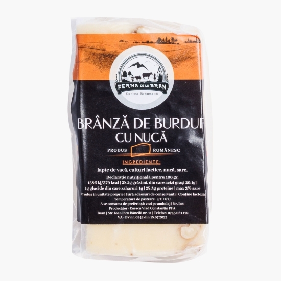 Brânză de burduf cu nucă 300g