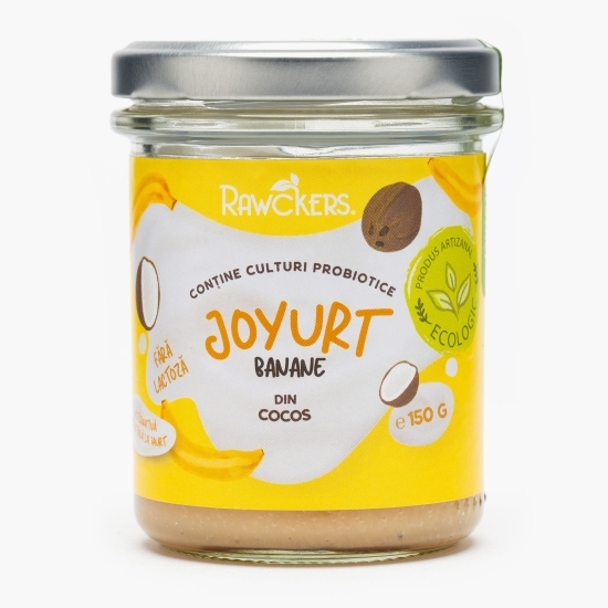 Produs fermentat Joyurt din cocos cu banane eco 150g