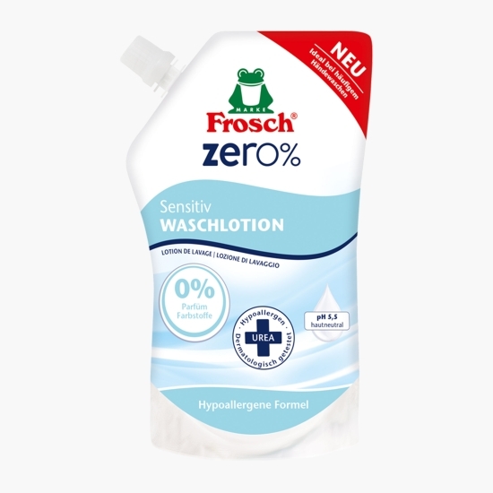 Săpun loțiune de spălat eco, hipoalergenic, Sensitive Zero%, refill 500ml