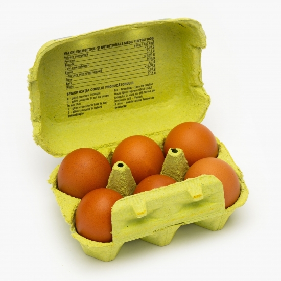 Ouă mărimea L cod 2, 6 buc