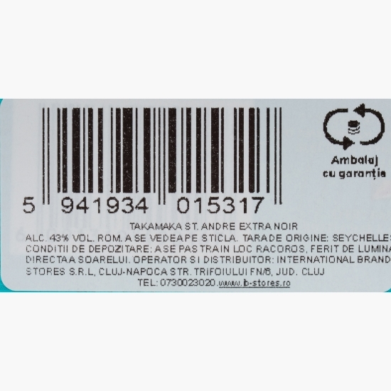 Rom St Andre Extra Noir, 43% alc, 0.7l