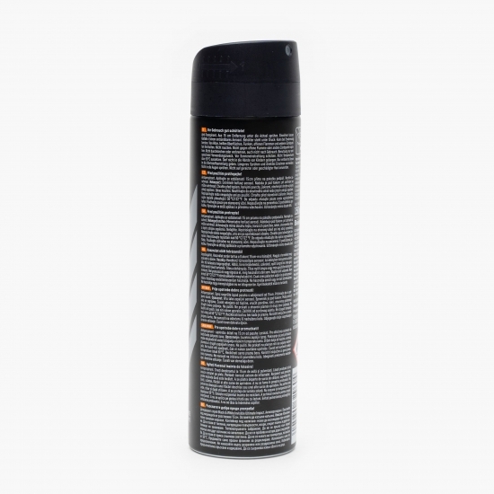 Deodorant antiperspirant spray Men Black&White Invisible Ultimate Impact 150ml