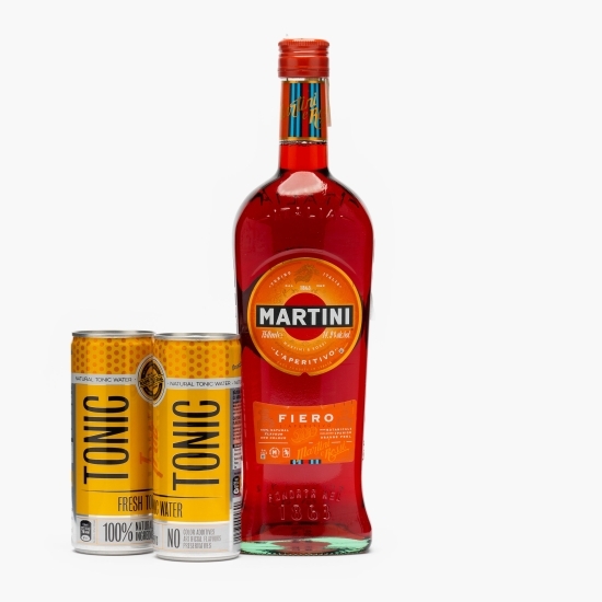 Martini 14.9% alc., 0.75l + 2 doze tonic
