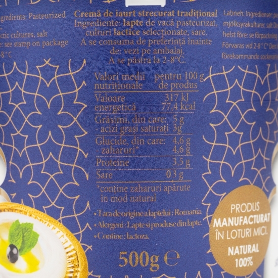 Cremă de iaurt (labneh) 500g