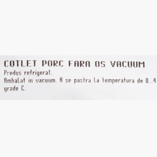 Cotlet porc fără os 1kg