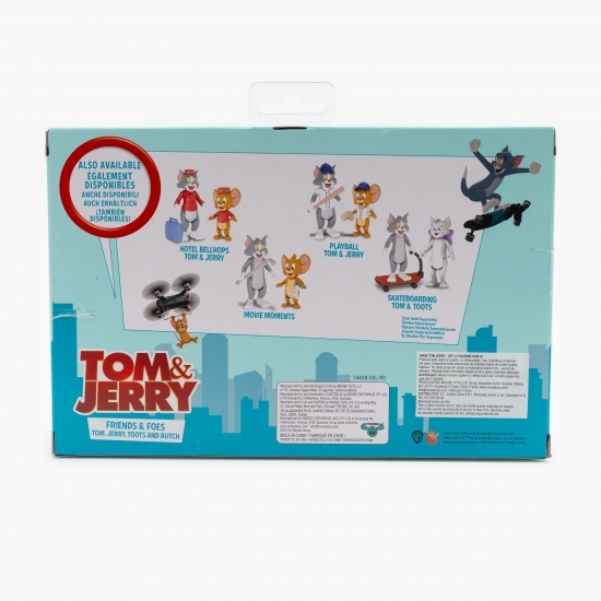 Set Tom&Jerry 4 figurine (8cm) 3+ ani