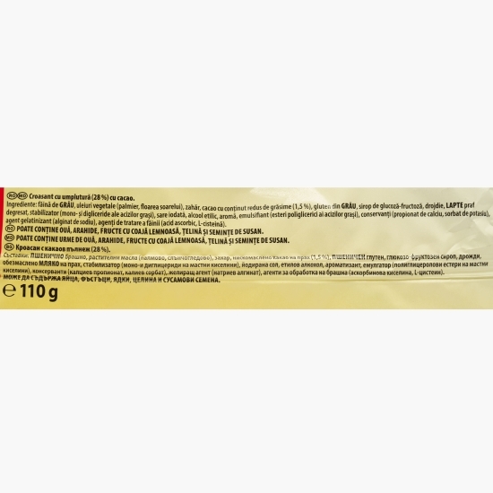 Croissant cu umplutură de cacao Super Max 110g