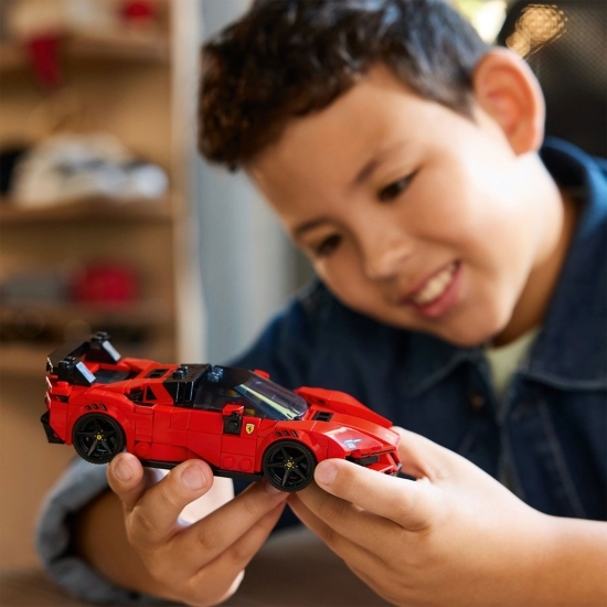 Ferrari SF90 XX Stradale, 77254 Speed Champions, 339 piese, +9 ani