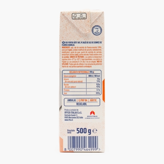 Cremă vegetală pentru gătit 500g
