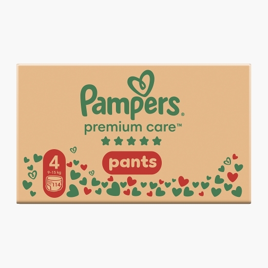 Scutece-chiloțel Premium Care Pants XXL, mărimea 4, 9-15kg, 114 buc