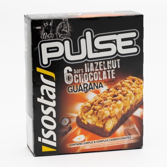 Baton energizant cu aromă de alune și ciocolată 6x23g